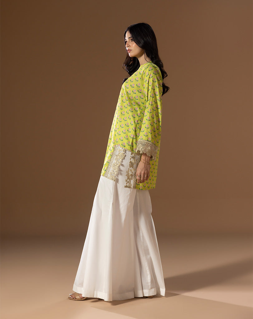 PRINTED EMBROIDED LAWN 1PCS SHIRT