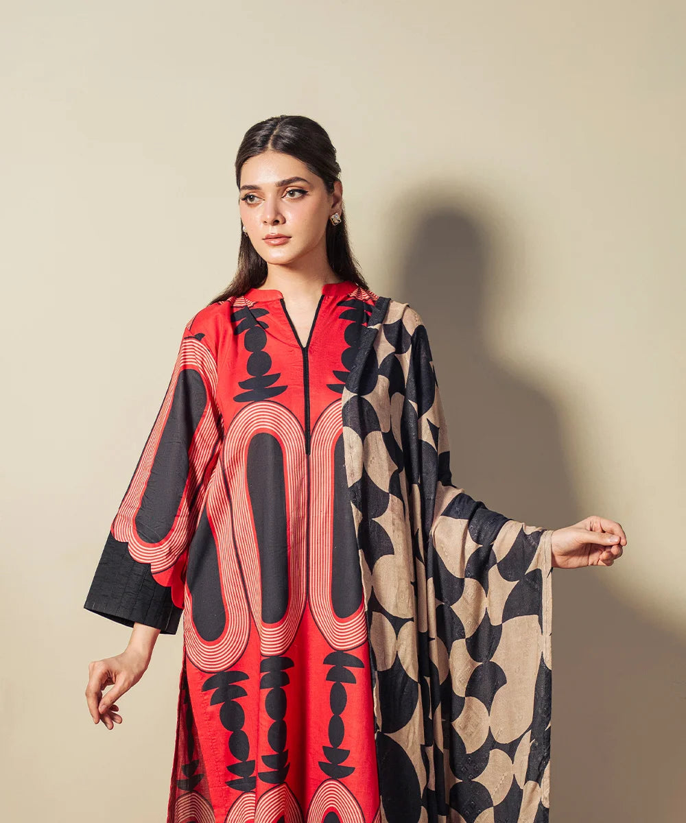 PRINTED LAWN 2 PCS SUIT