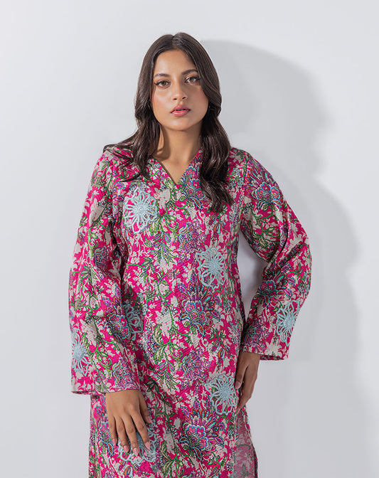 2 PCS COTTON SILK SUIT
