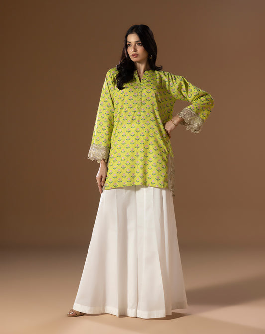 PRINTED EMBROIDED LAWN 1PCS SHIRT