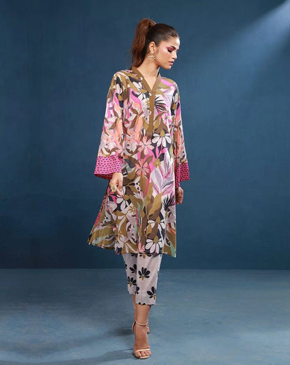 PRINTED LAWN 2PCS SHIRT