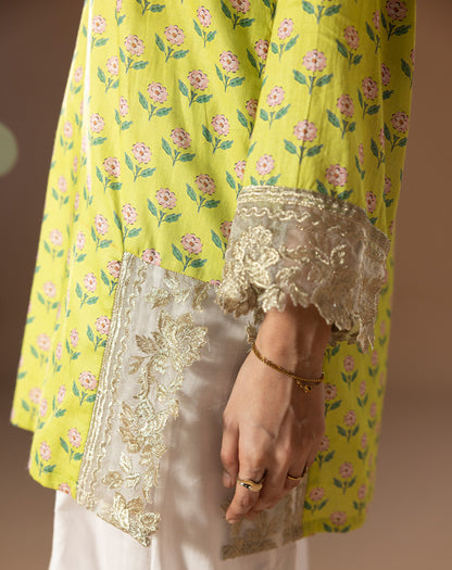 PRINTED EMBROIDED LAWN 1PCS SHIRT