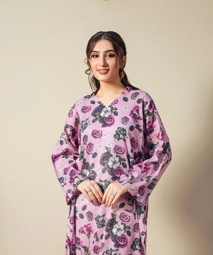 FLORAL PRINTED LAWN SHIRT