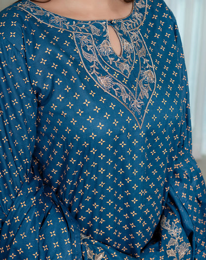 EMBROIDED 3PCS COTTON SUIT