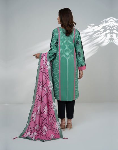 PRINTED COTTON 3PCS SUIT