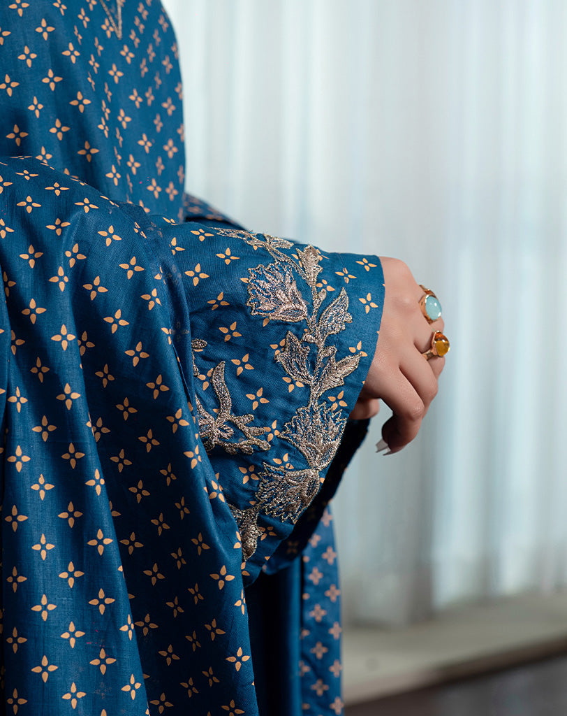 EMBROIDED 3PCS COTTON SUIT