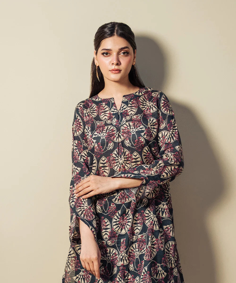 PRINTED LAWN SHIRT