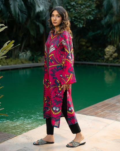 Printed Lawn 1 Pcs Shirt