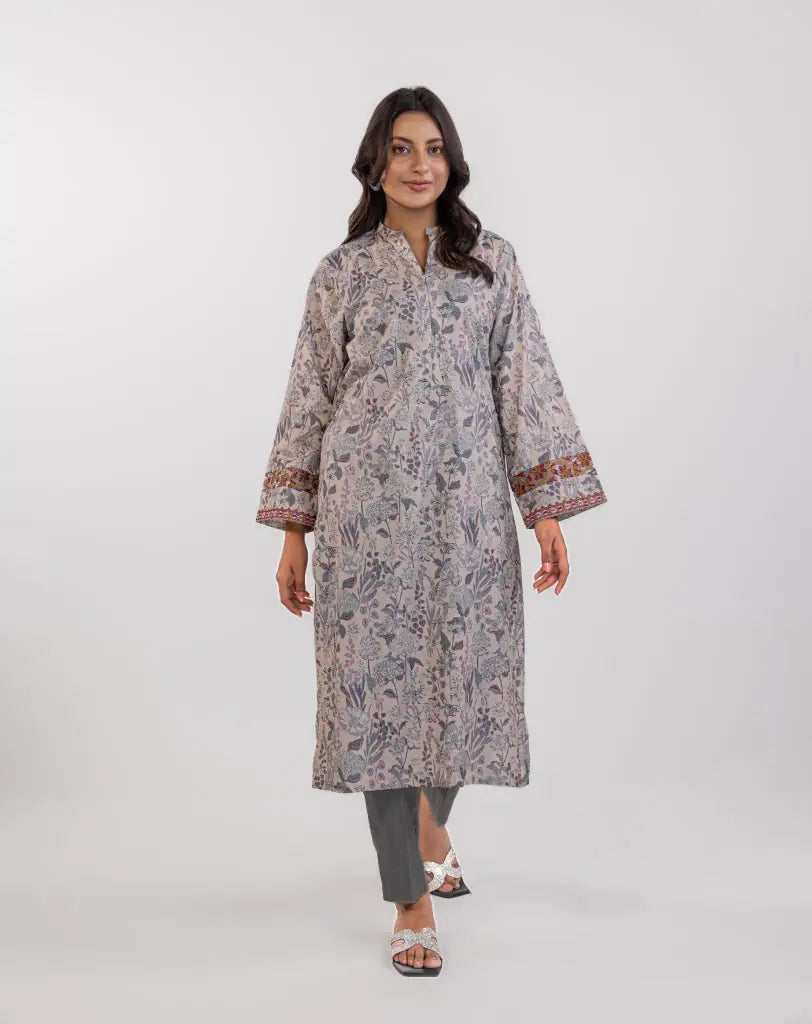 2 Piece-Printed Lawn Suit