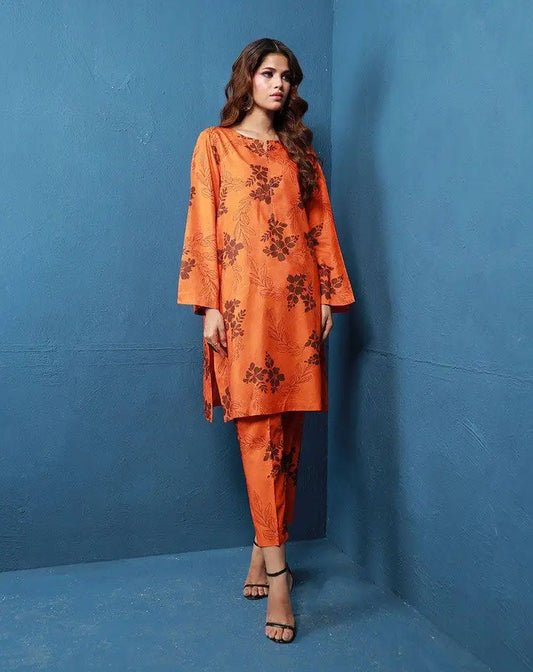PRINTED LAWN 2PCS SHIRT