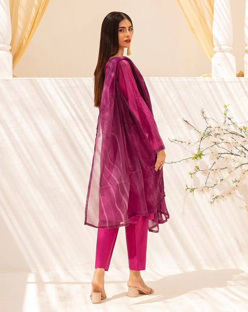 3PC LAWN UNSTITCHED SUIT