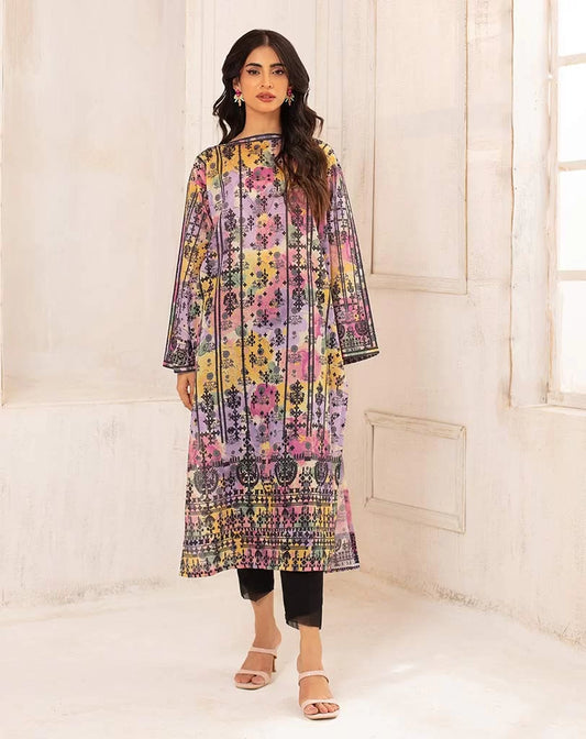 PRINTED LAWN 1PCS SHIRT
