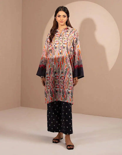 PRINTED LAWN 2PCS SHIRT