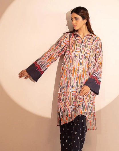PRINTED LAWN 2PCS SHIRT