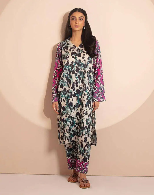 PRINTED LAWN 2PCS SHIRT