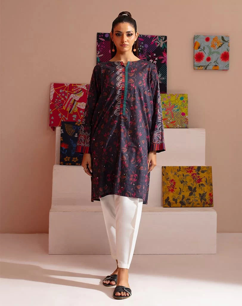 PRINTED LAWN 1PCS SHIRT