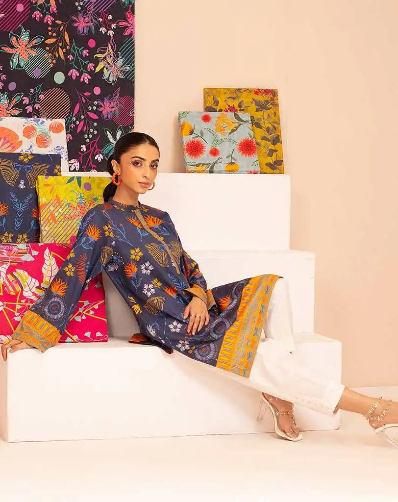 PRINTED LAWN 1PCS SHIRT