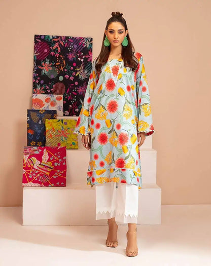 PRINTED LAWN 1PCS SHIRT