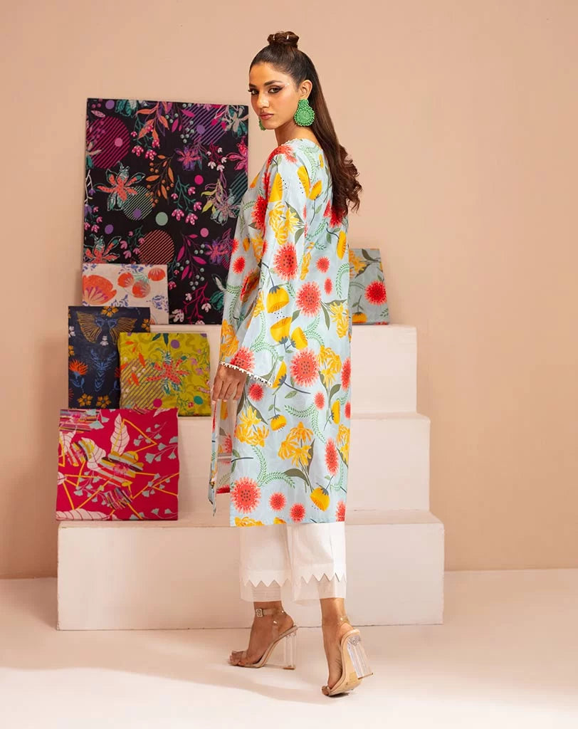 PRINTED LAWN 1PCS SHIRT