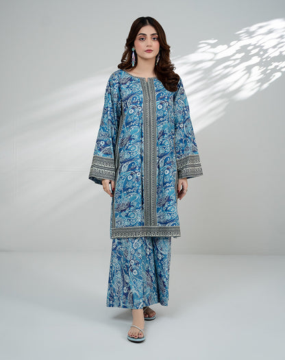 Printed 2 pcs suit