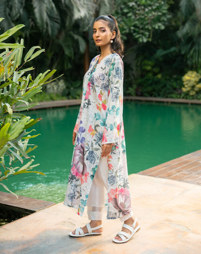 Printed Lawn 1 Pcs Shirt