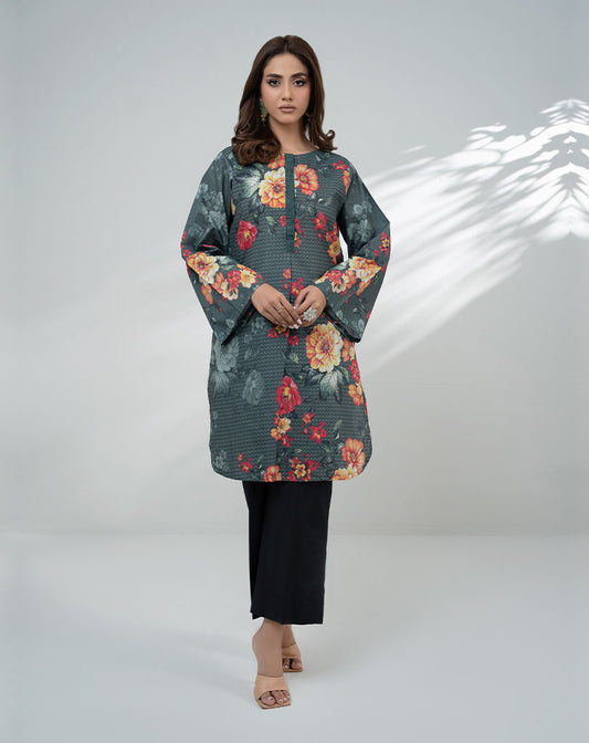 PRINTED CAMBRIC SHIRT