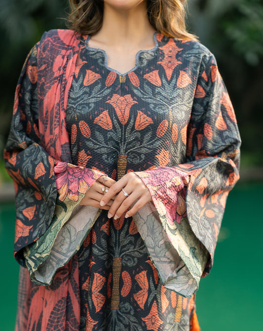 Printed Lawn 2 Pcs Suit