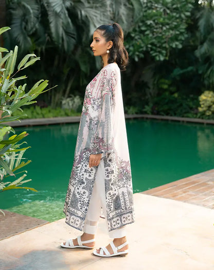 Printed Embellished Lawn 1 Pc Shirt