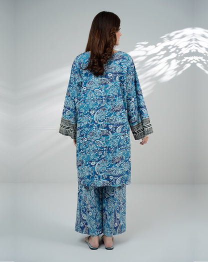 Printed 2 pcs suit