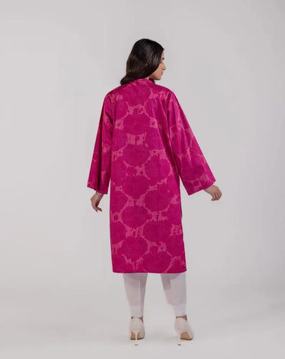 Printed Embroidrered Cotton Shirt