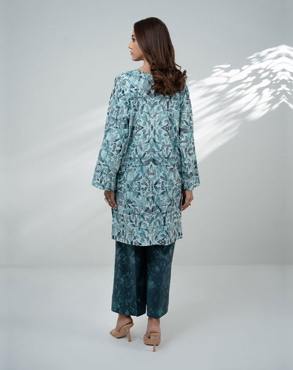 PRINTED COTTON 2PCS SUIT