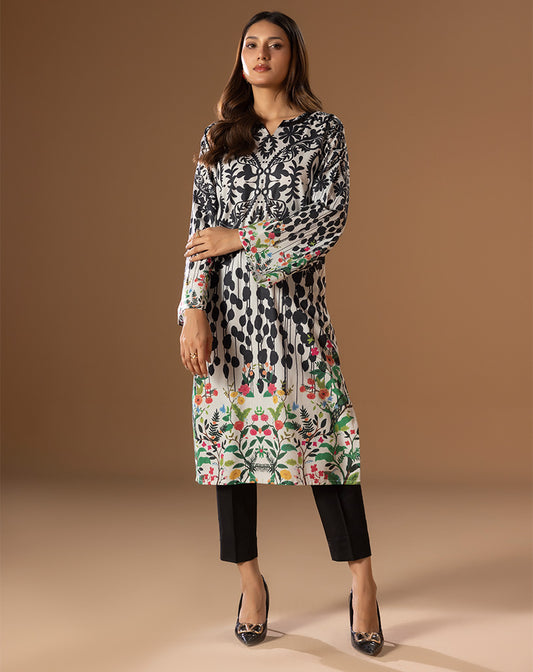 Printed Lawn 1 Pcs Shirt