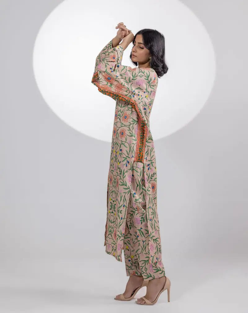 Printed Lawn 2 Pcs Suit