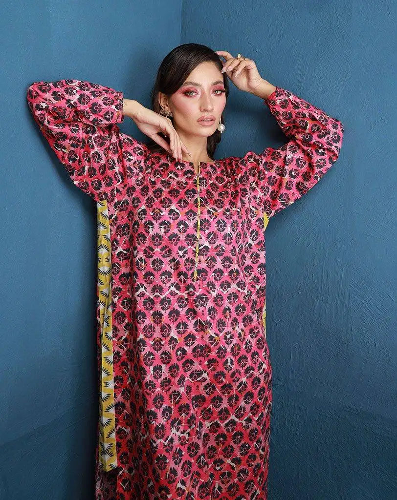 PRINTED LAWN 1PCS SHIRT