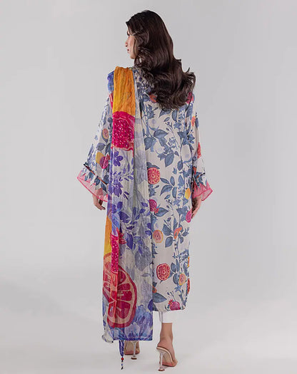 3 Piece-Printed Lawn Suit