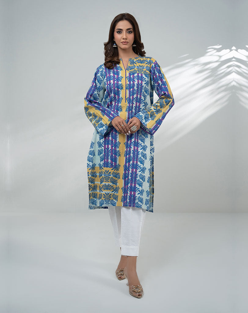 ONE PC PRINTED KHADDAR SHIRT