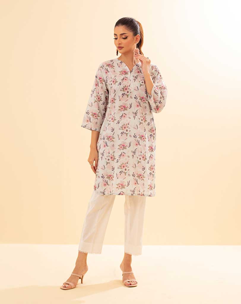 PRINTED LAWN 1PCS SHIRT