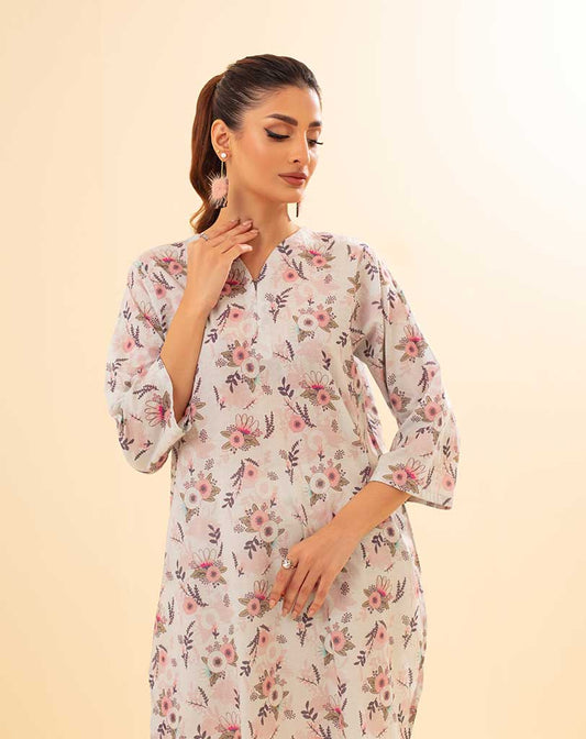 PRINTED LAWN 1PCS SHIRT