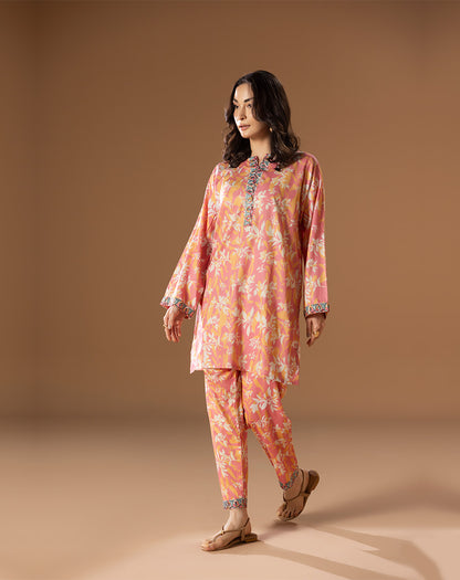 Printed Embroided  Lawn 2 Pcs Suit