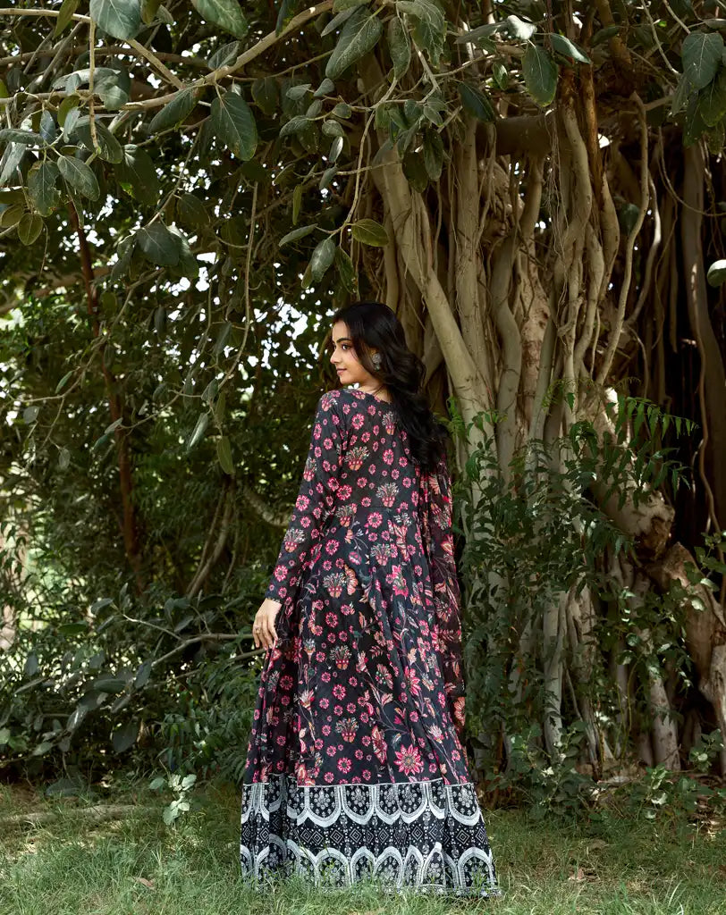 2 pcs printed maxi