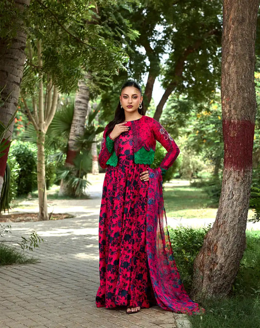 2 pcs printed maxi