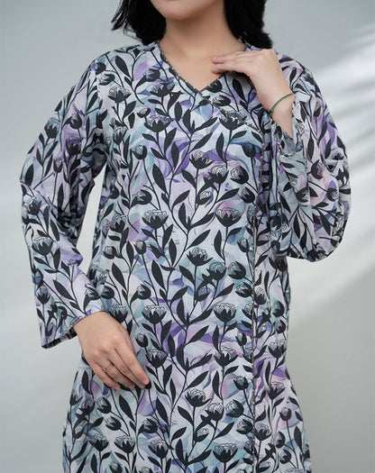 ONE PC PRINTED LAWN SHIRT