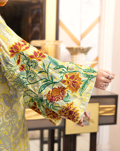 Printed Embroidered Lawn 1 Pc Shirt