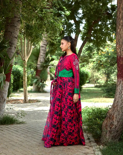 2 pcs printed maxi