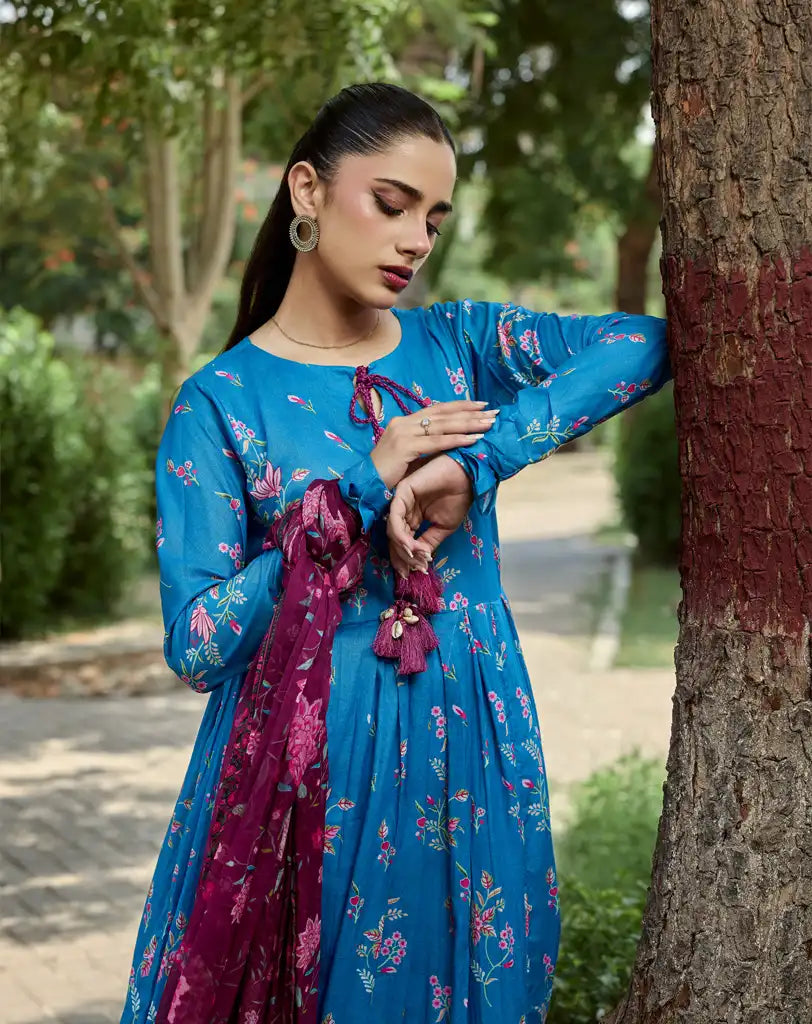 2 pcs printed maxi