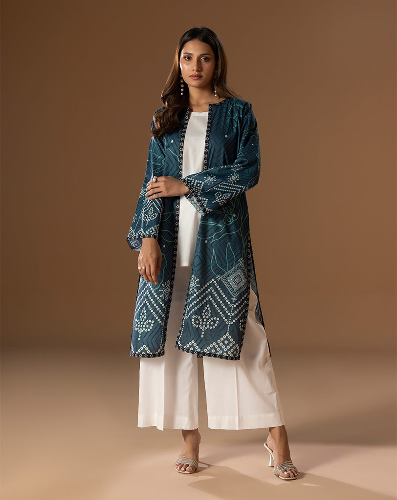 Printed 1 Pcs Lawn Shrug