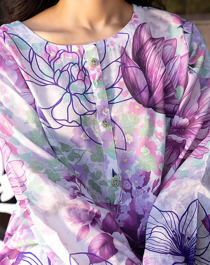 Printed Lawn 1 Pc Shirt