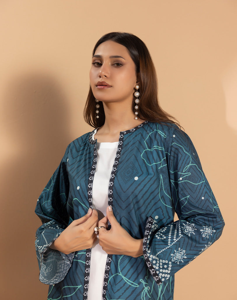 Printed 1 Pcs Lawn Shrug