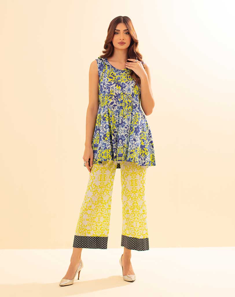 PRINTED LAWN 2PCS SHIRT