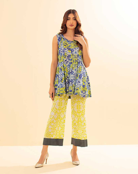 PRINTED LAWN 2PCS SHIRT
